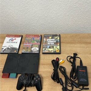 Sony PlayStation 2 Slim Console Set - Black